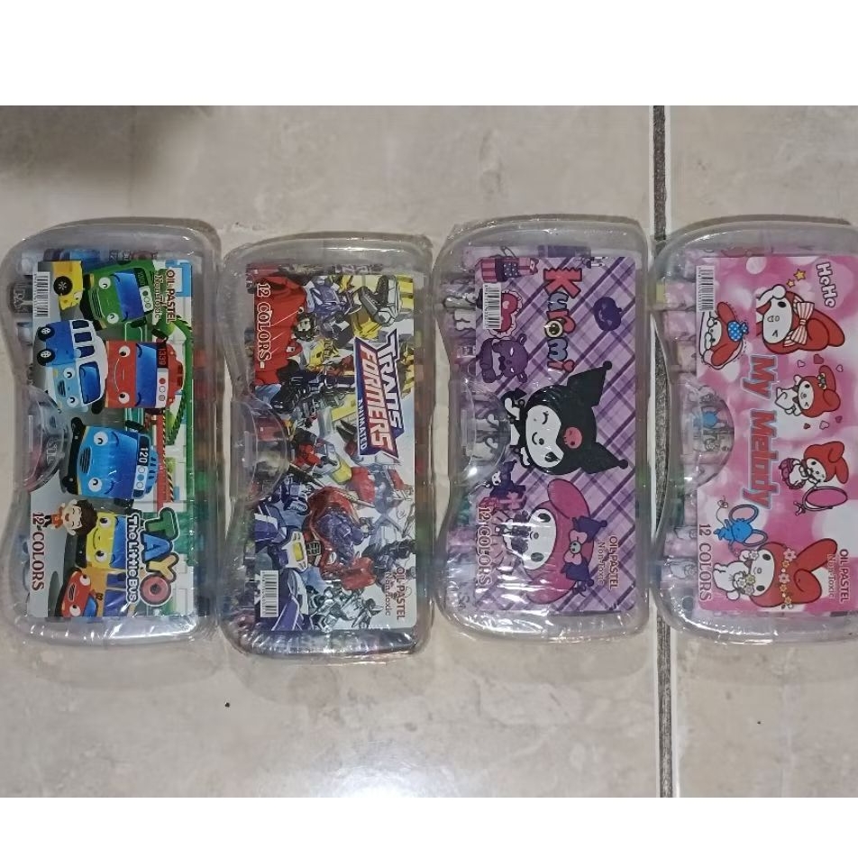 

CRAYON MURAH OIL PASTEL 12 WARNA