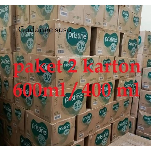 

Pristine Water 8+ 400ml/600ml x 48 botol (2 Dus)