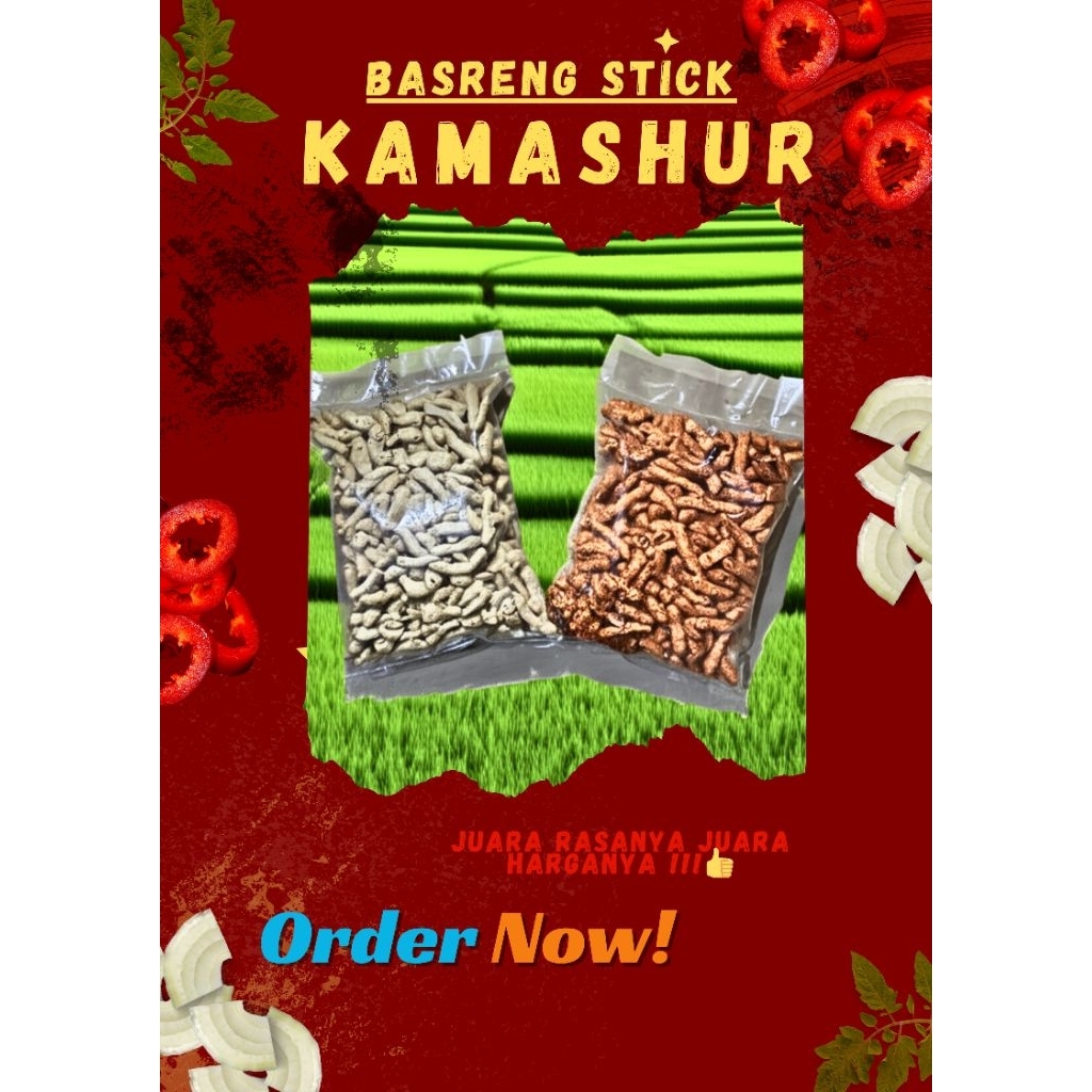 

basreng stick 1KG mix pedas sedang dan original.