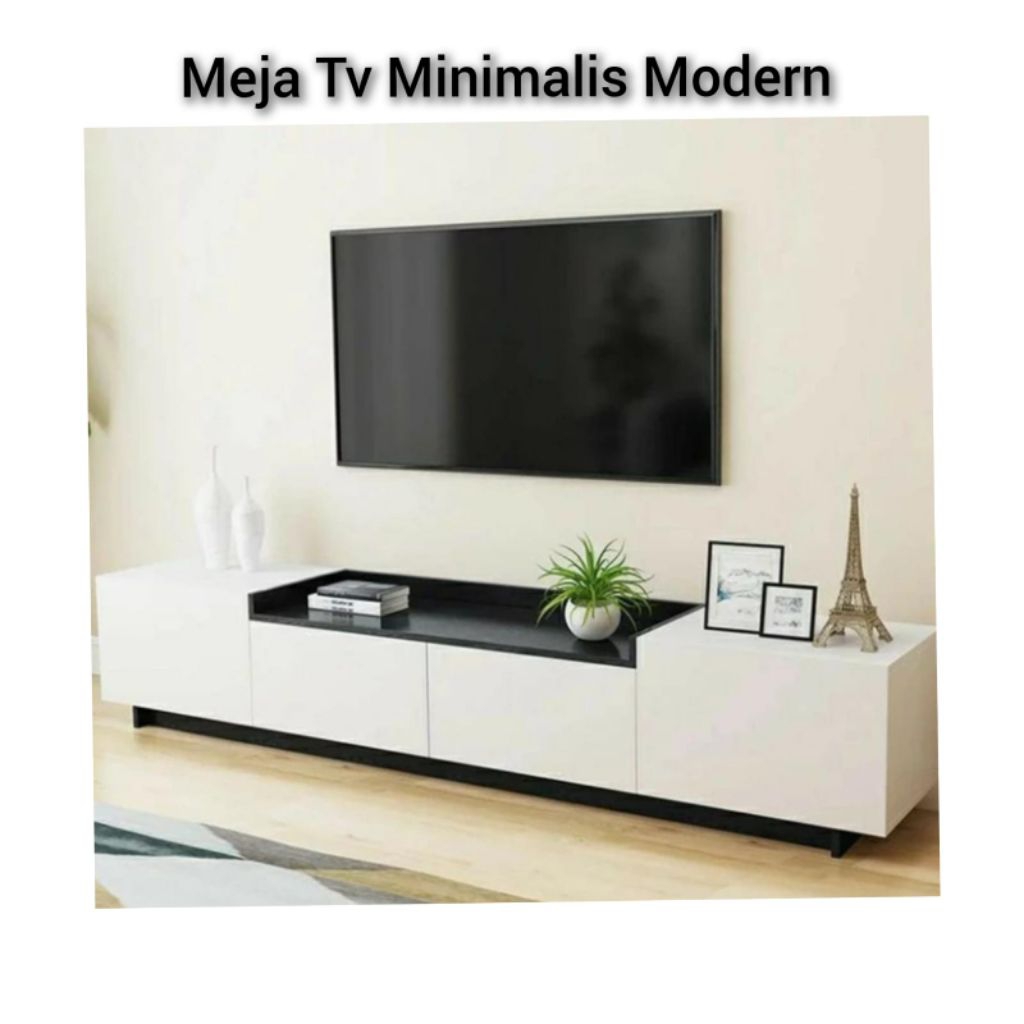 MEJA TV MINIMASLIS MODERN, Panjang Variasi, Lebar 40 cm, Tinggi 45 cm / Meja TV / Rak Tv / Bufet Tv 