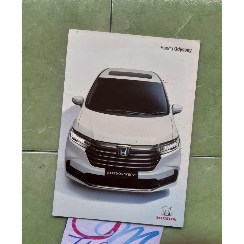 buku booklet brosur iklan mobil Honda ODYSEY