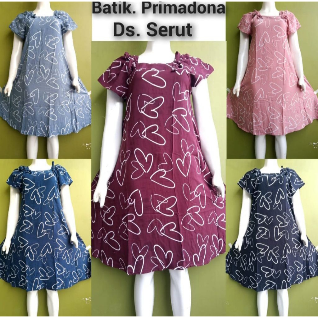 DASTER BATIK PRIMADONA LENGAN SERUT