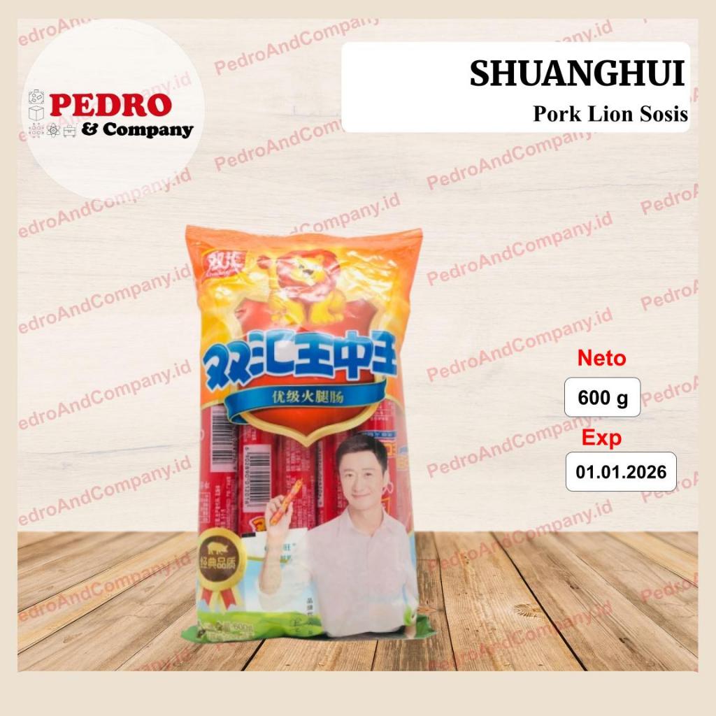 

Shuanghui sausage pack 600 gram sosis ham original