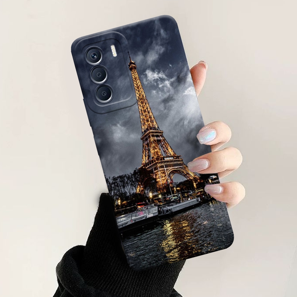 Softcase Infinix Zero 5G - ORORA - Casing Infinix Zero 5G - Motif case Paris - Infinix - Softcase In