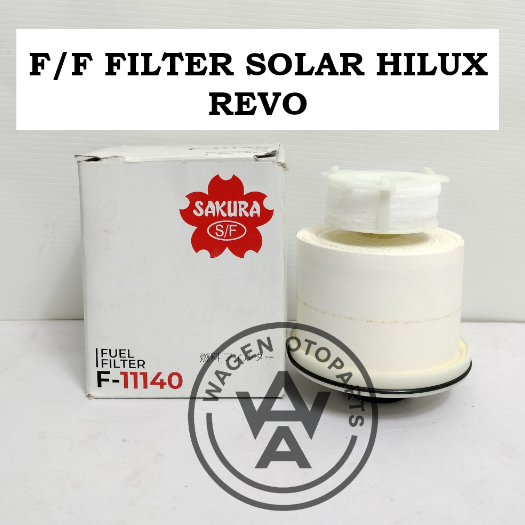 Filter Solar Fuel Filter Hilux Revo / Innova Reborn / Fortuner Sakura F-11140
