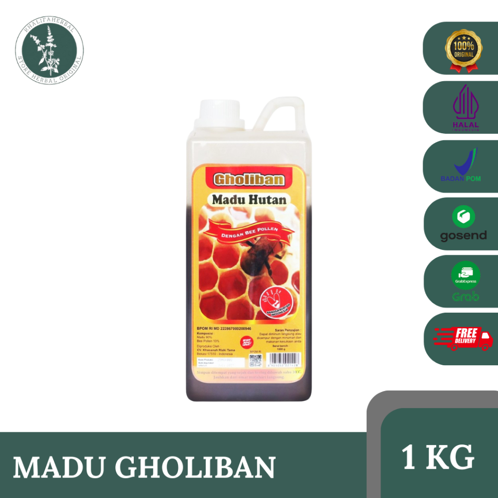 

Madu Gholiban 1kg / Madu Hutan Kalimantan Gholiban KLM 1kg