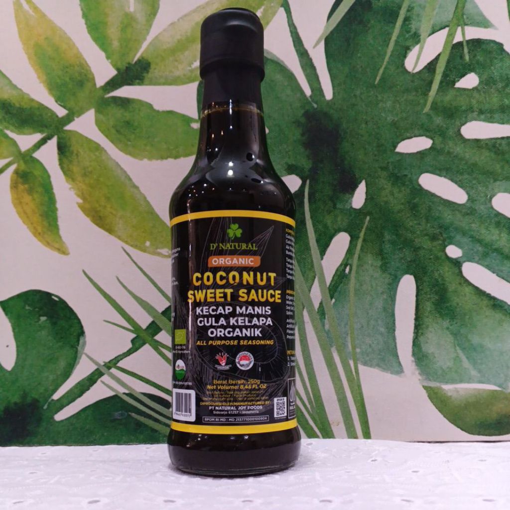 

Dnatural Organic Coconut Sweet Sauce / Kecap Manis Gula Kelapa Organik 250gr