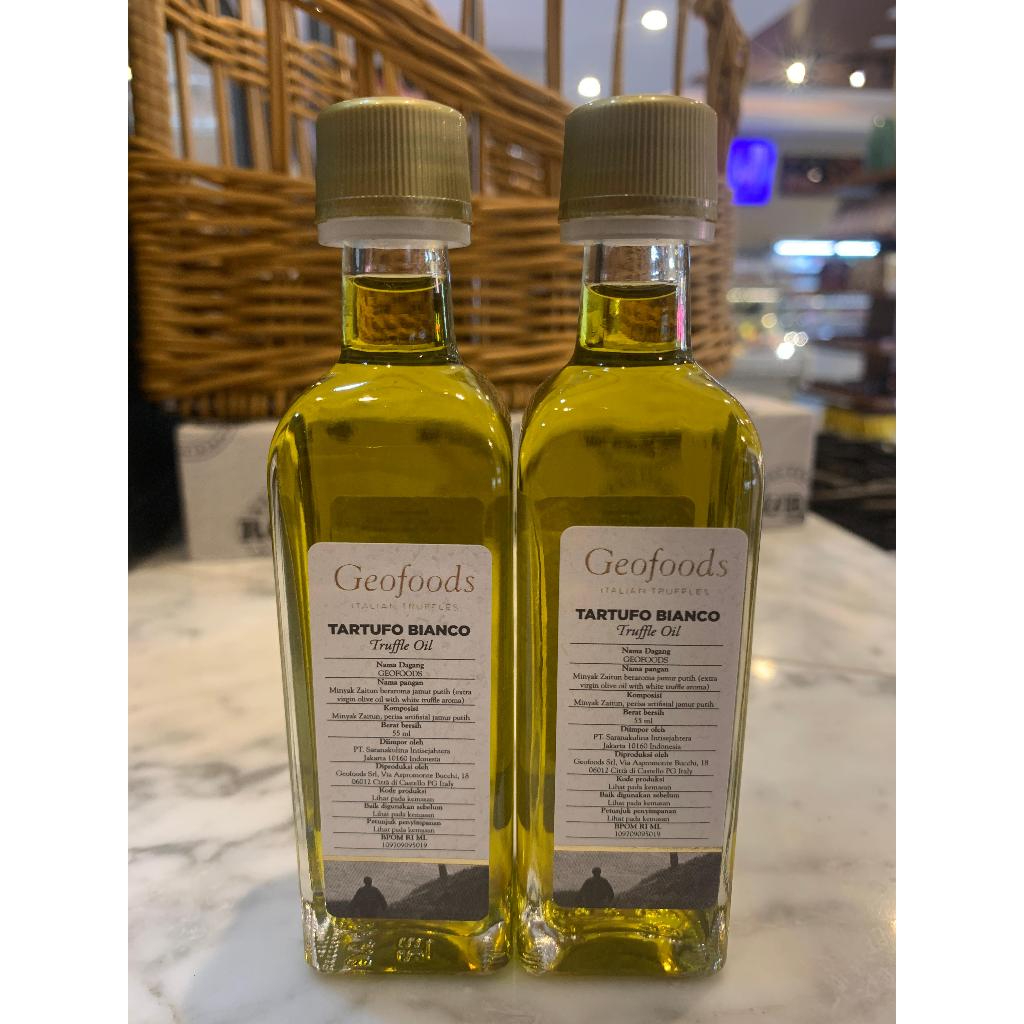 

Geofoods Tartufo Bianco White Truffle Oil 55 ml | Minyak Zaitun Beraroma Jamur Putih 55 ml