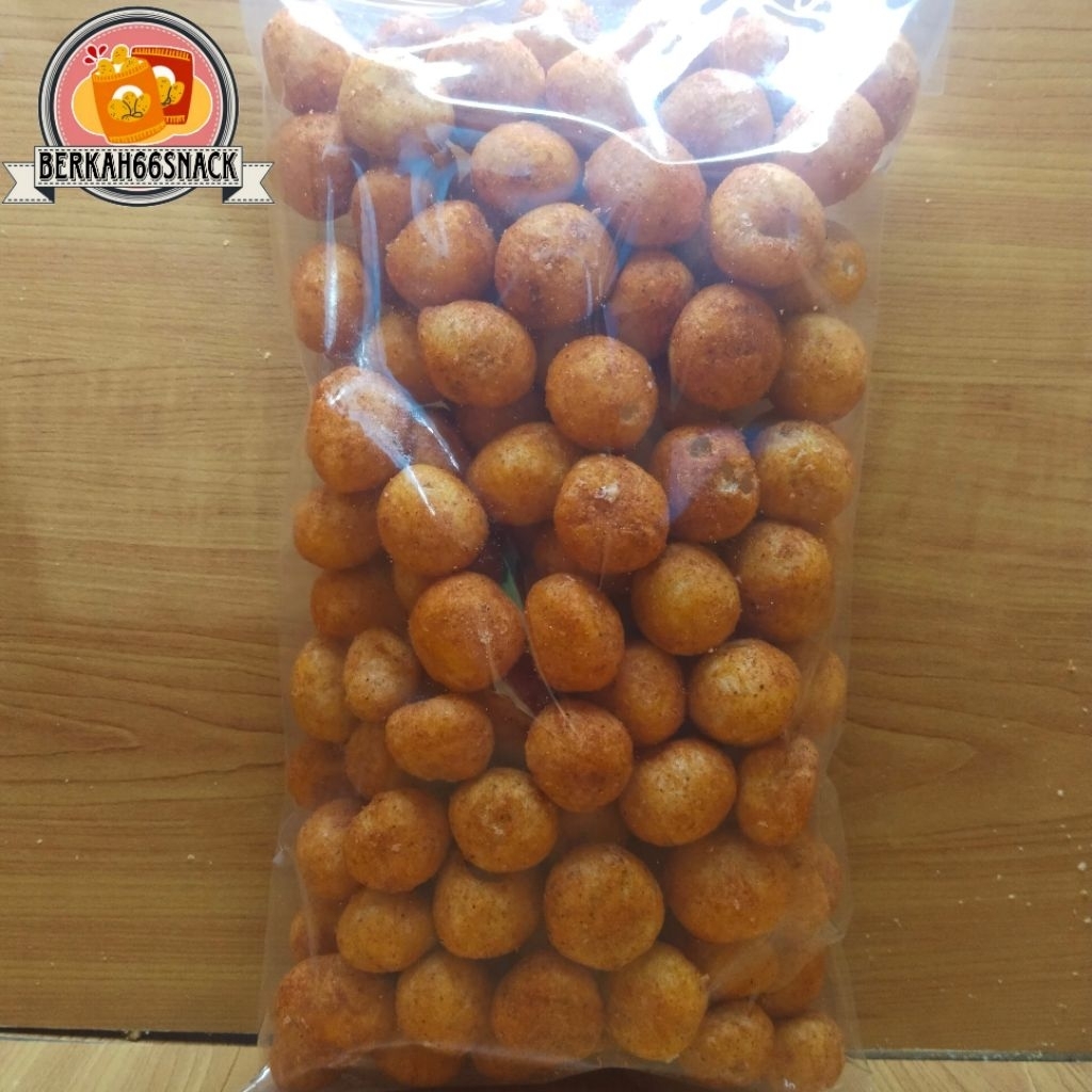 

Kerupuk Bakso Balado 250g | Cemilan Kerupuk Bakso Renyah Pedas | Snack Kerupuk Pedas Baso Goreng