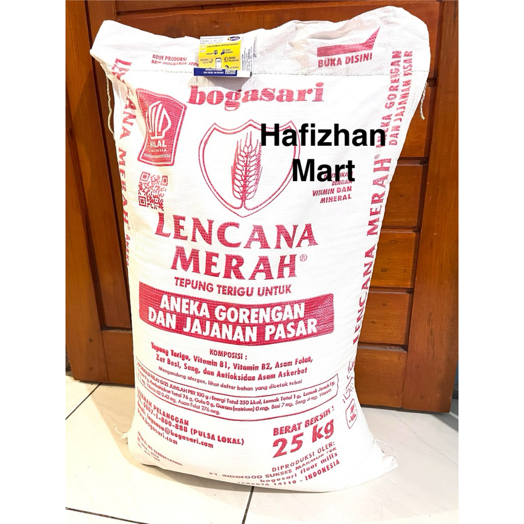 

Lencana Merah tepung terigu 1 Kg
