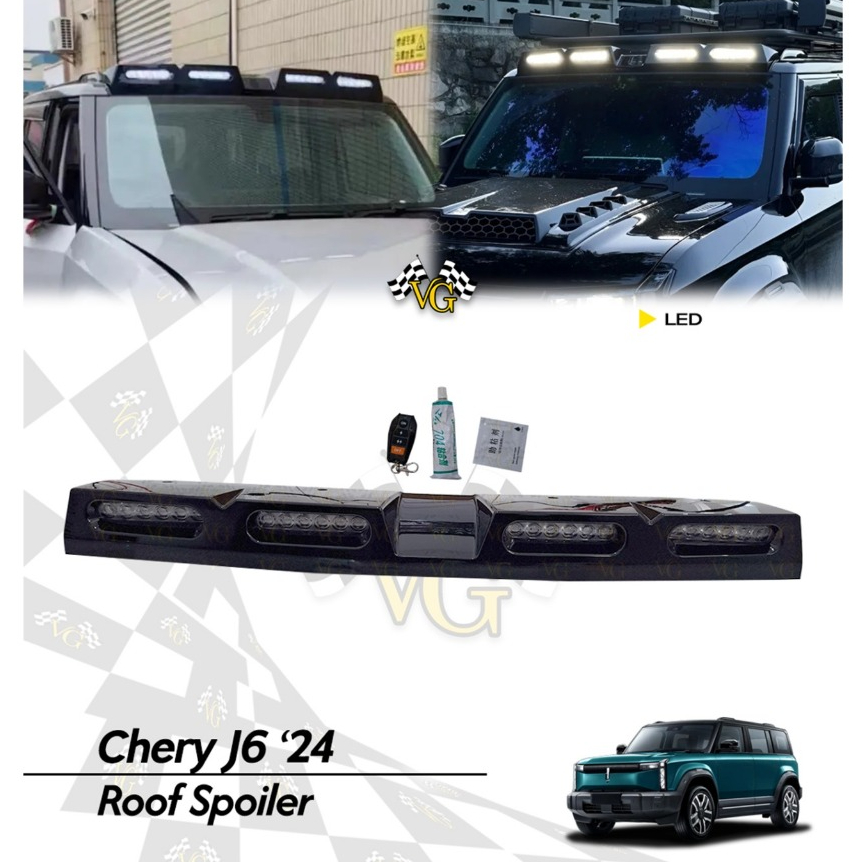 Roof Spoiler Chery J6 2024 Led Spoiler Chery Jaecoo J6 Led