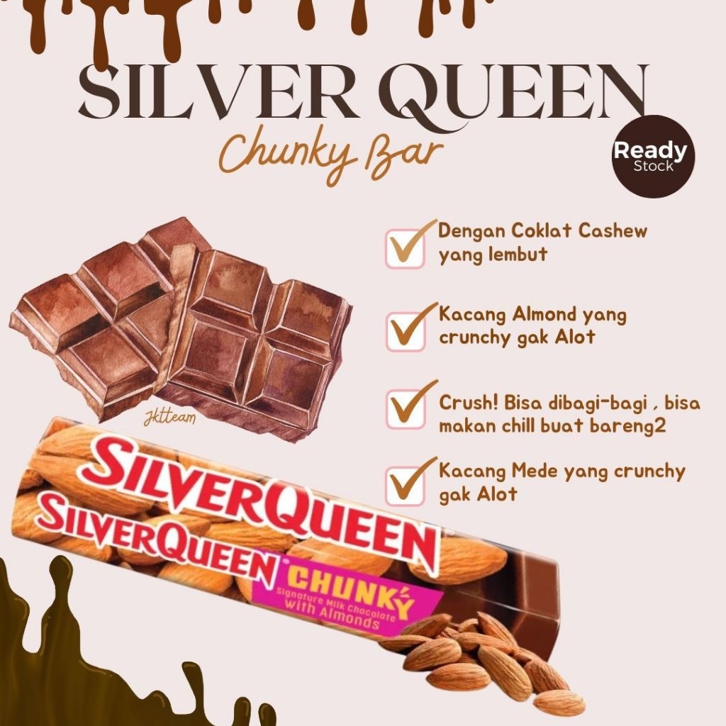 

Silverqueen chunky bar cashew