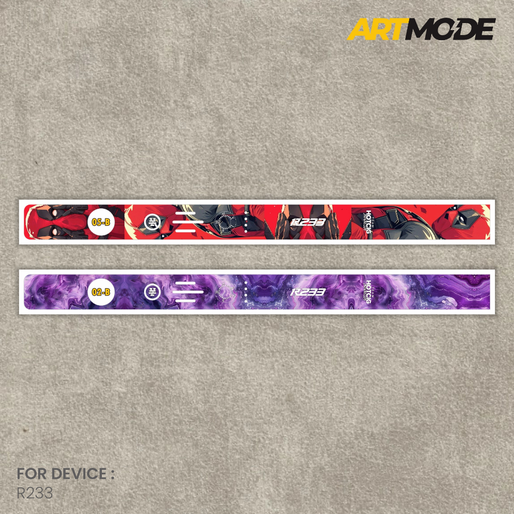 

(OUT-1) Artmode Outer(luar) Series ~ 34 Stiker Vinyl