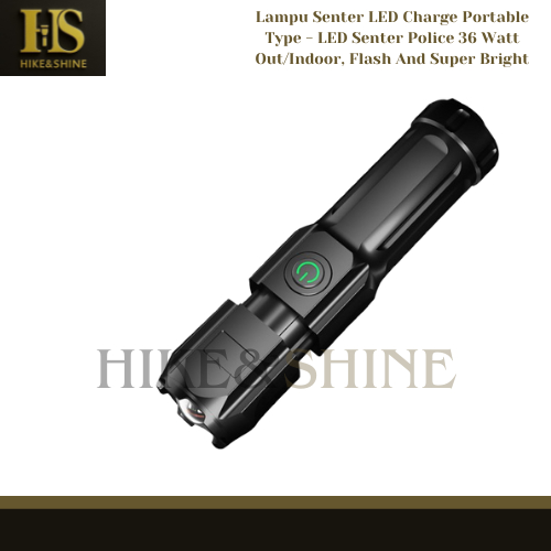 SENTER LED SWAT 36W SUPER TERANG / Senter Led Super Terang