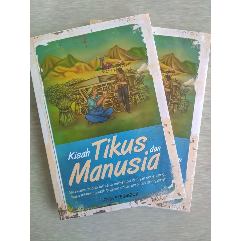 Buku kisah Tikus Dan Manusia - Jhon Steinbeck