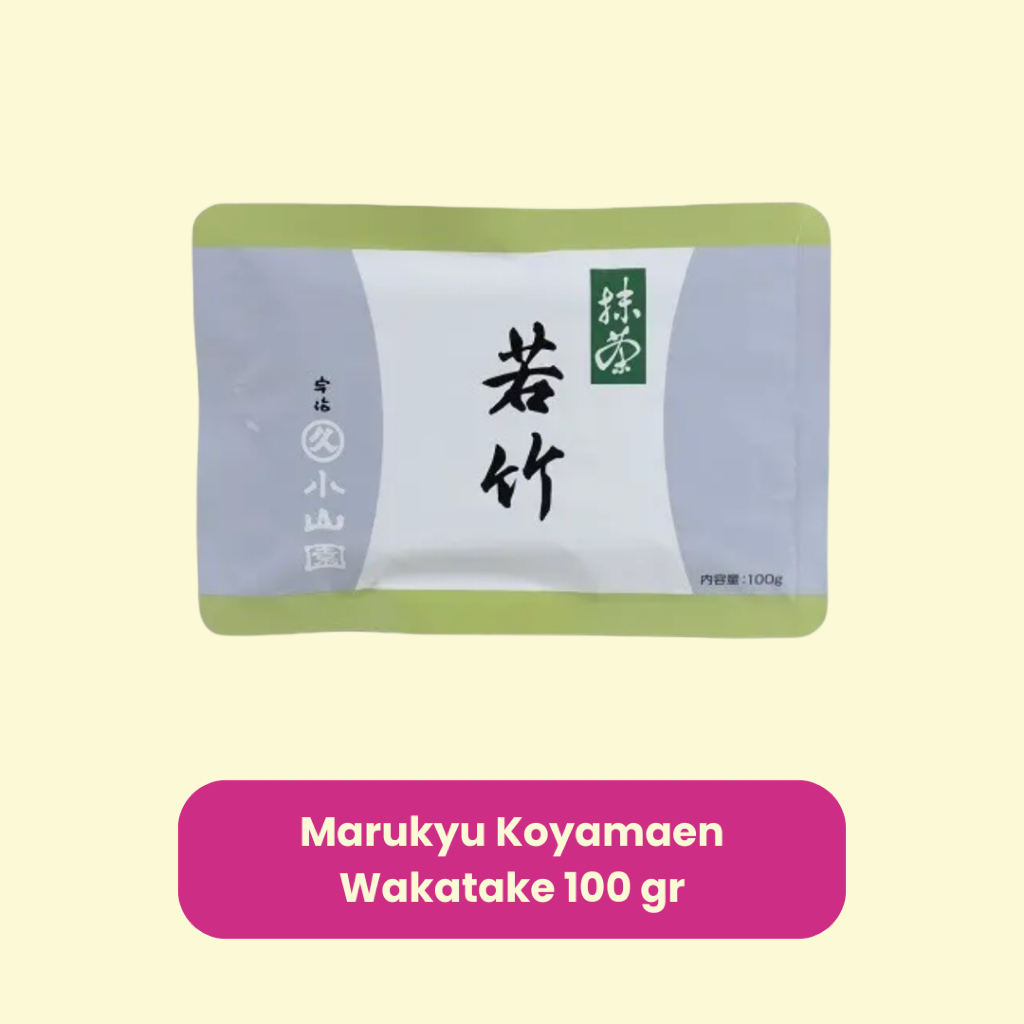

Marukyu Koyamaen Wakatake Matcha Japan 100gr Ready Stock
