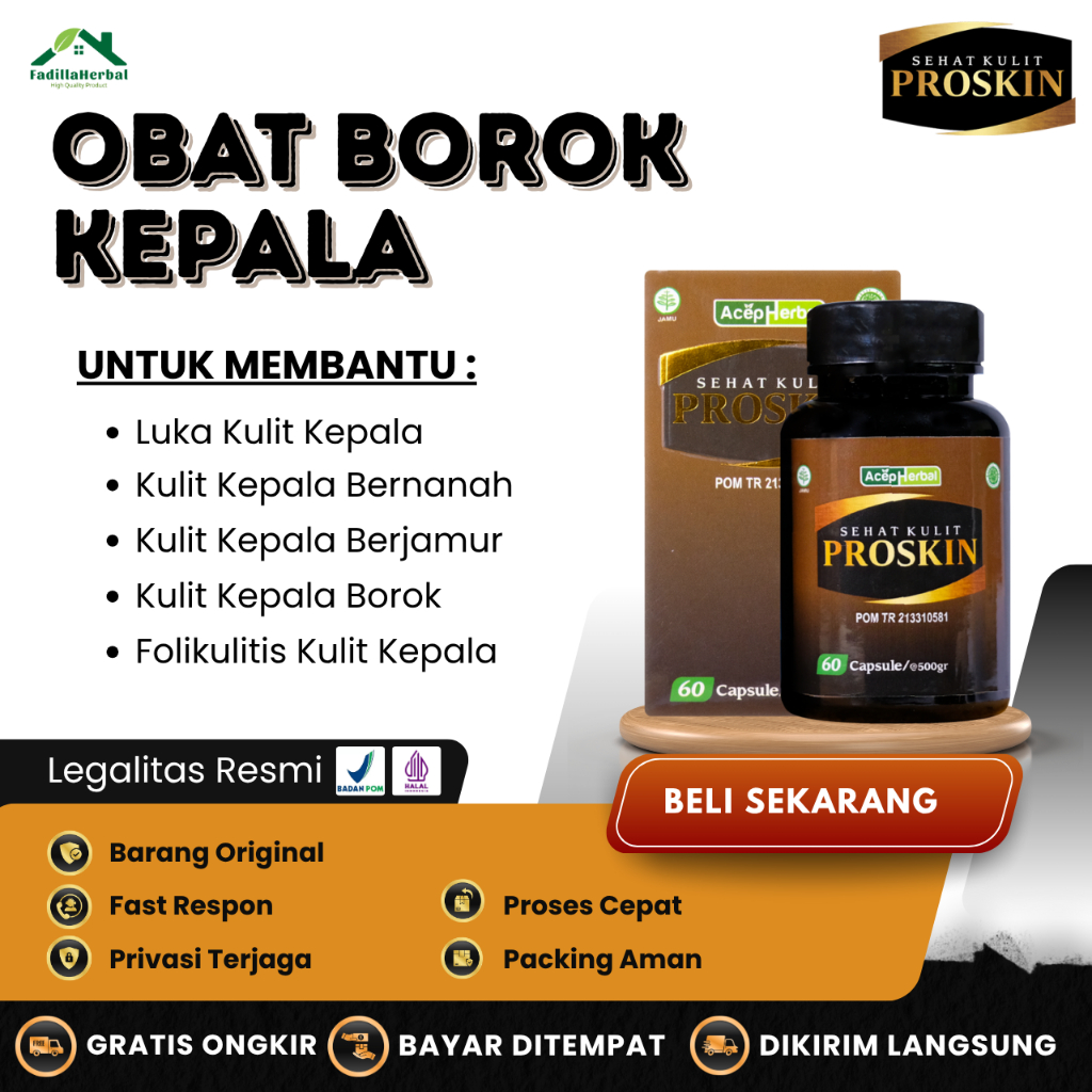 Obat Borok di Kepala, Obat Kepala Luka Bernanah, Obat Luka Borok di Kulit Kepala, Obat Borok Kepala 