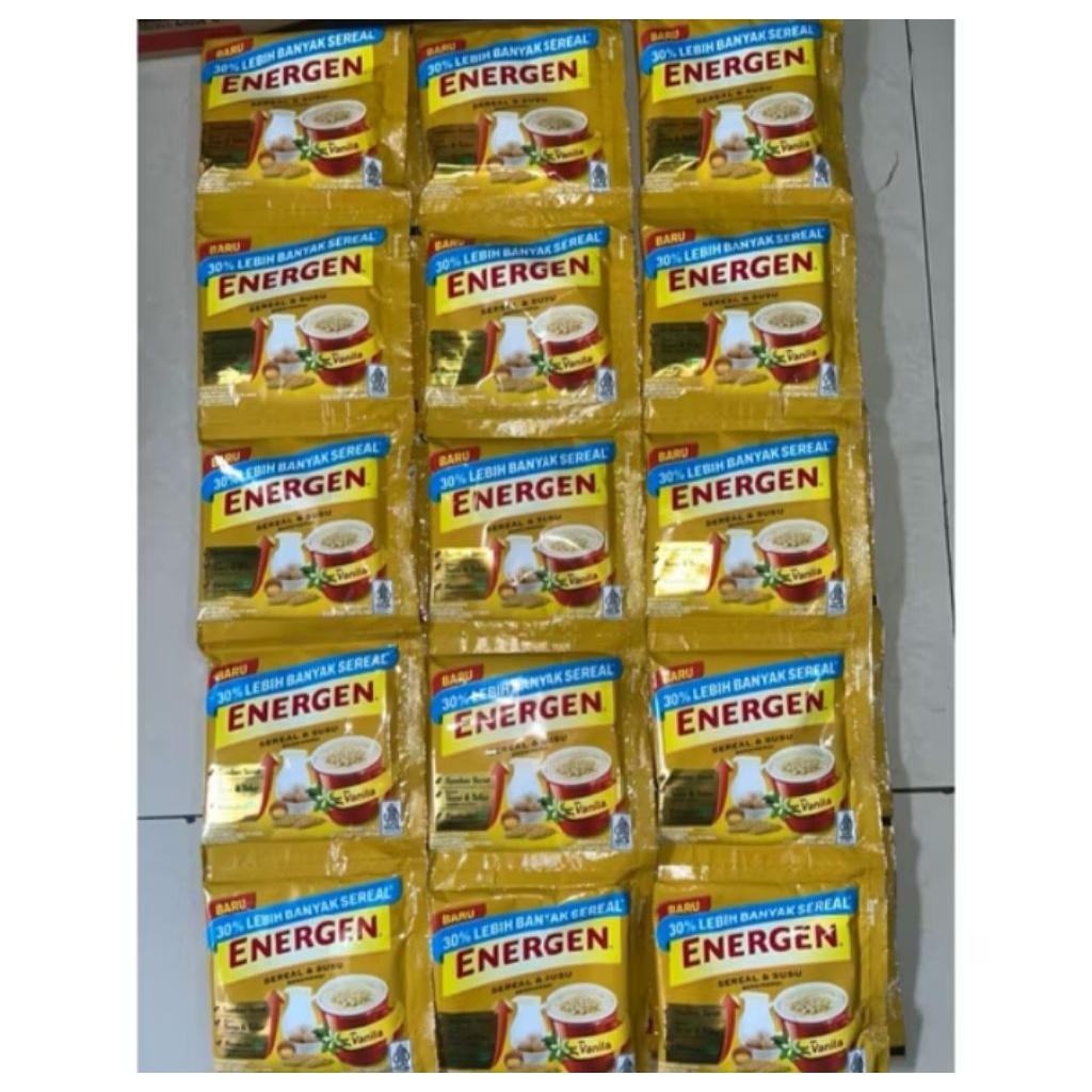 

PROMO !! ENERGEN VANILA RENCENG ISI 10PCS