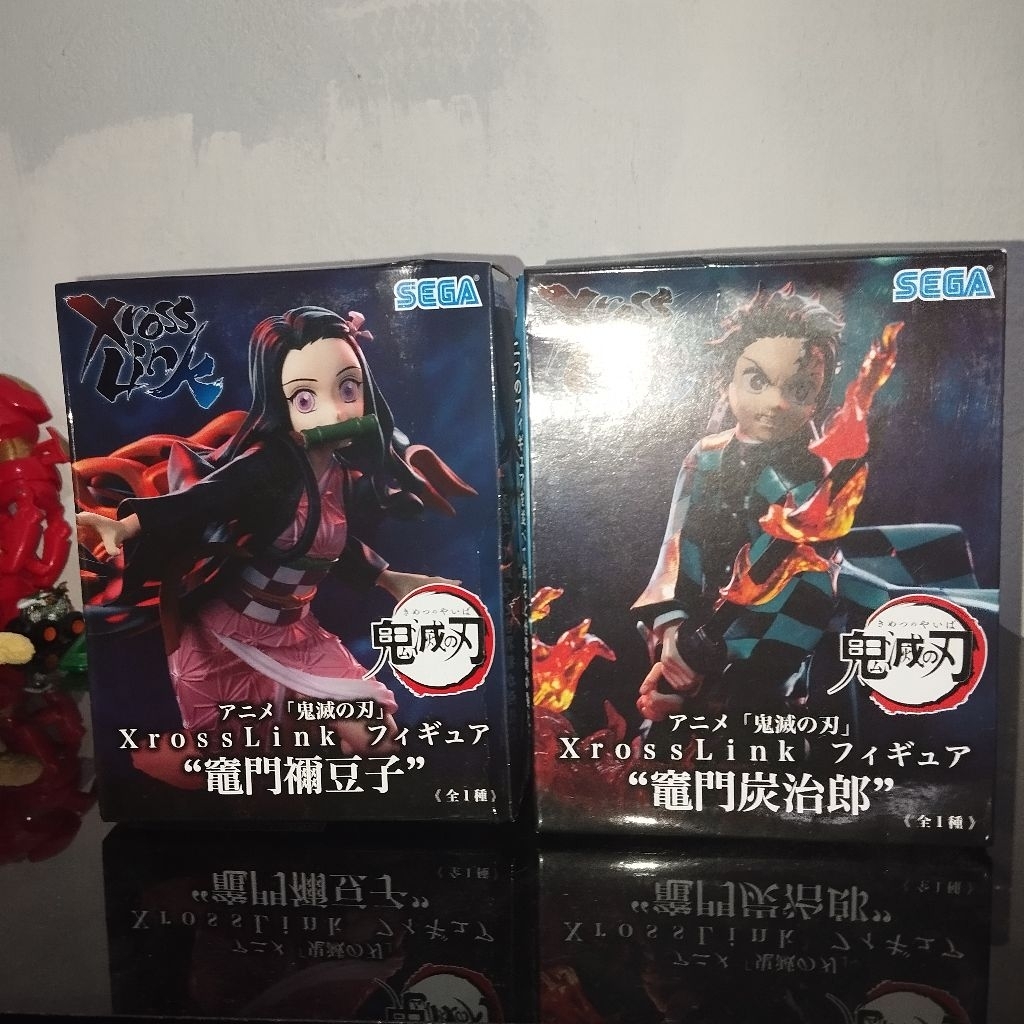 Figure Kimetsu no Yaiba Xross Link  Kamado Tanjiro & Nezuko
