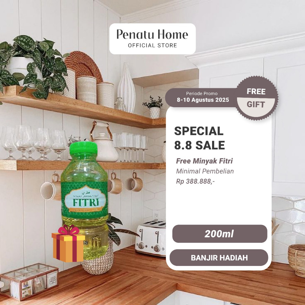

[Penatu Home] FREE KLAIM GIFT | MINYAK GORENG - Size 200Ml