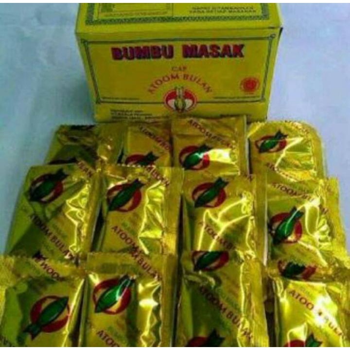 

Atoom Bulan Bumbu Penyedap Makanan 1Pack Isi 20Pcs