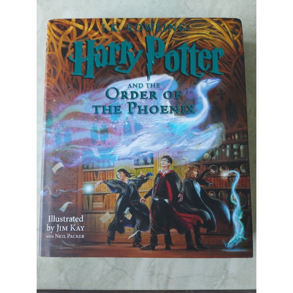 harry potter and the order of the phoenix - jim kay illustrated edition US