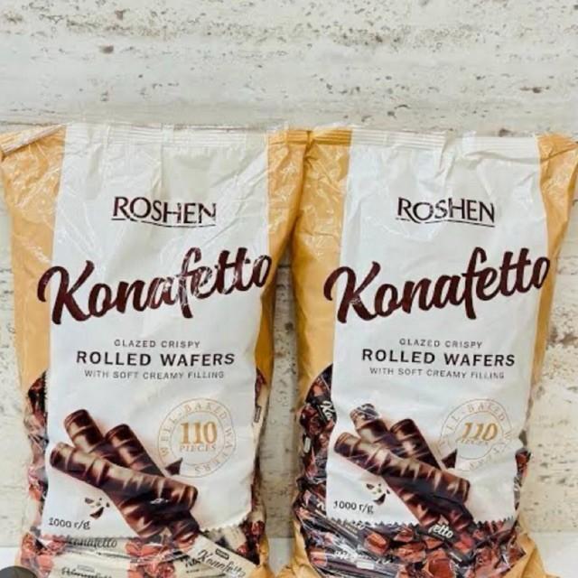

Roshen Konafetto Snack Coklat Arab Viral Original