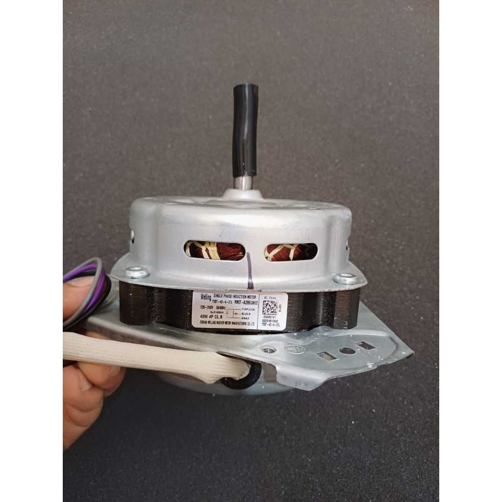 ORIGINAL MOTOR SPIN MESIN CUCI SHARP MOTOR PENGERING SHARP DINAMO PENGERING ORIGINAL RMOT-A285