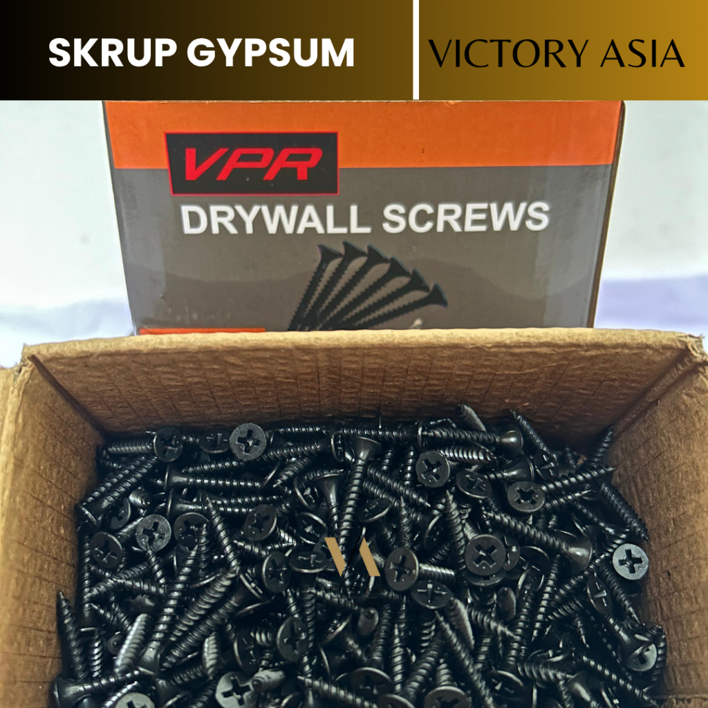 Skrup Gypsum Sekrup Gipsum Drywall Screw Per Box