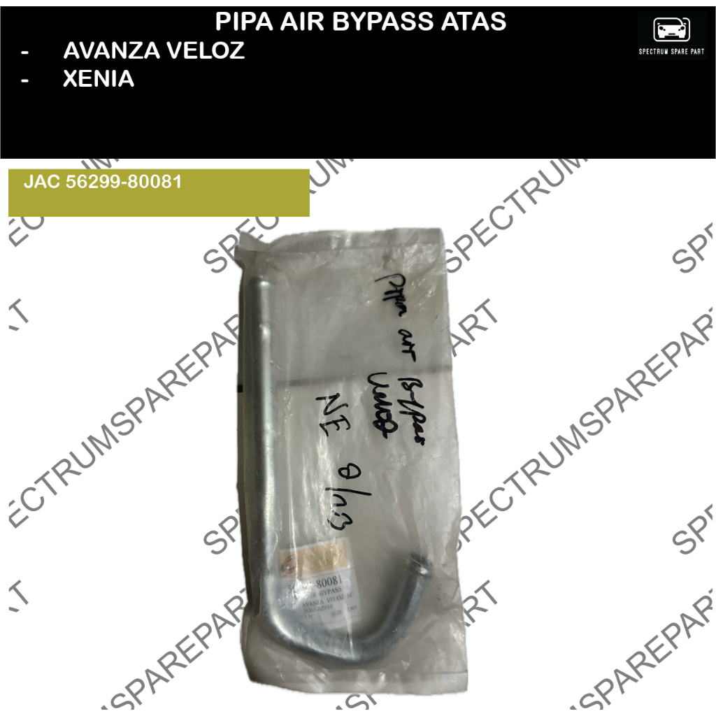 PIPA AIR BYPASS ATAS AVANZA VELOZ - XENIA