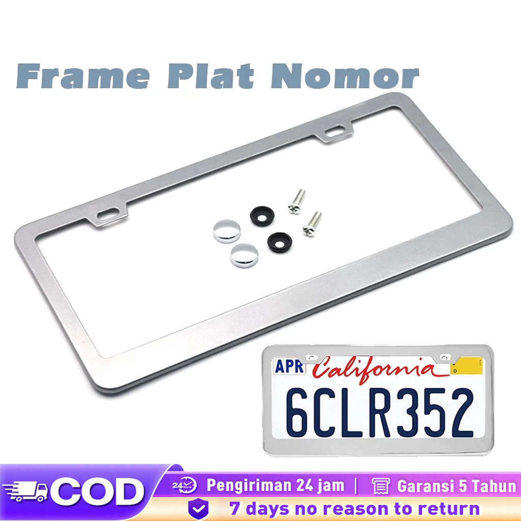 Frame Plat Nomor Mobil/Frame Plat Nomor Kendaraan Bahan Stainless