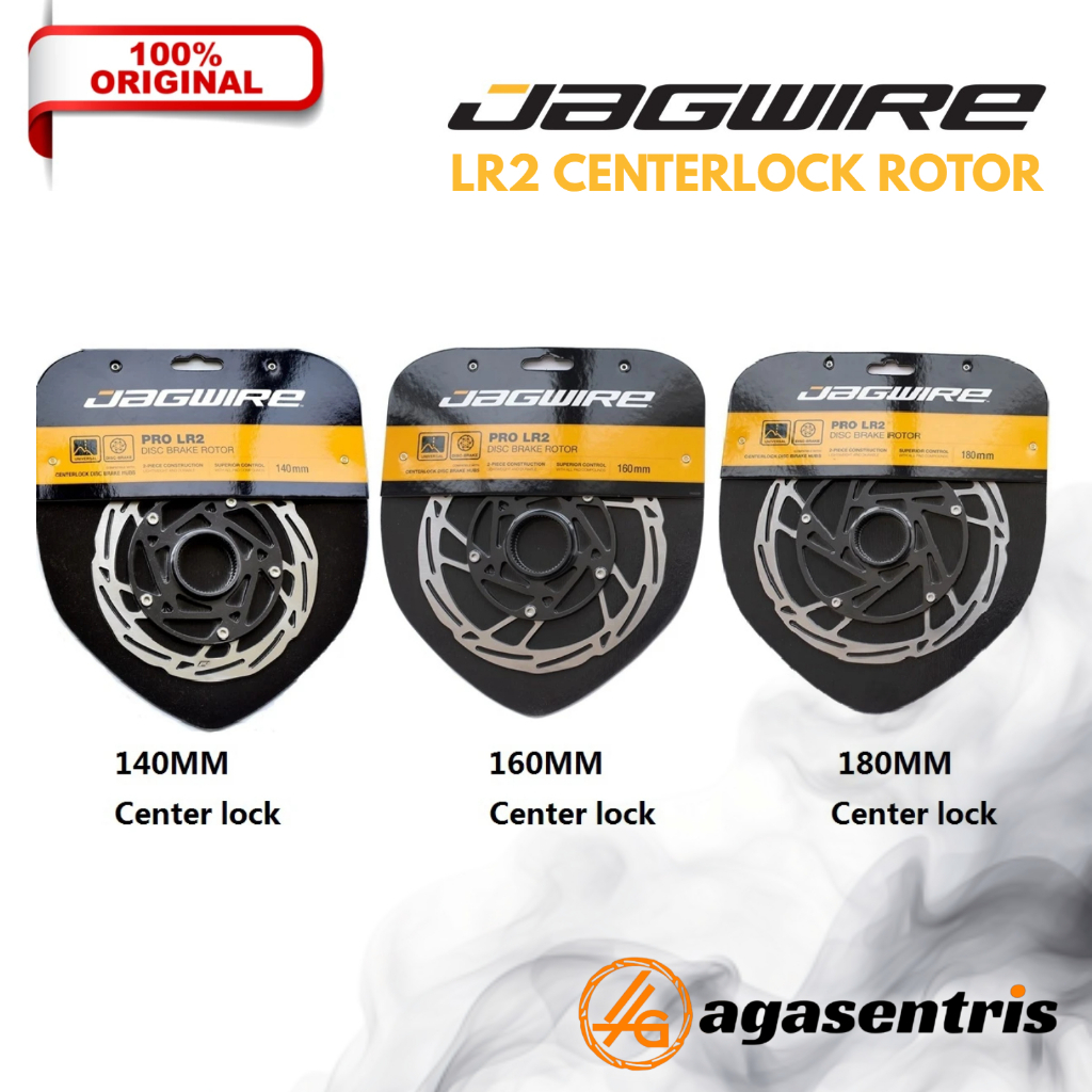 JAGWIRE LR2 Rotor Sepeda Centerlock 140 160 180
