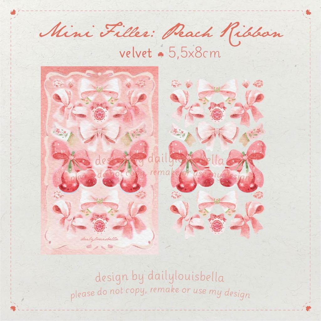 

Stiker Ekstra Kecil : Mini Filler Ribbon Pita by Dailylouisbella