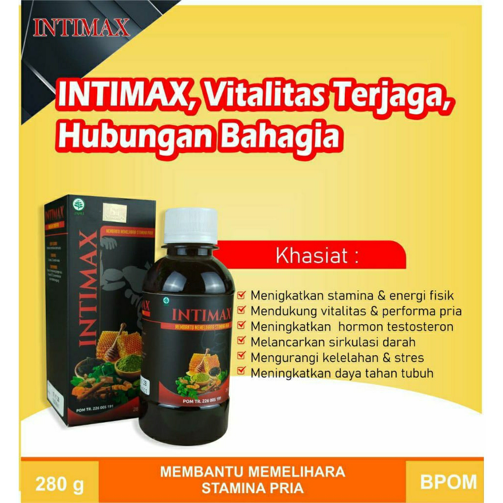 

Madu intimax 280gr Madu Vitalitas