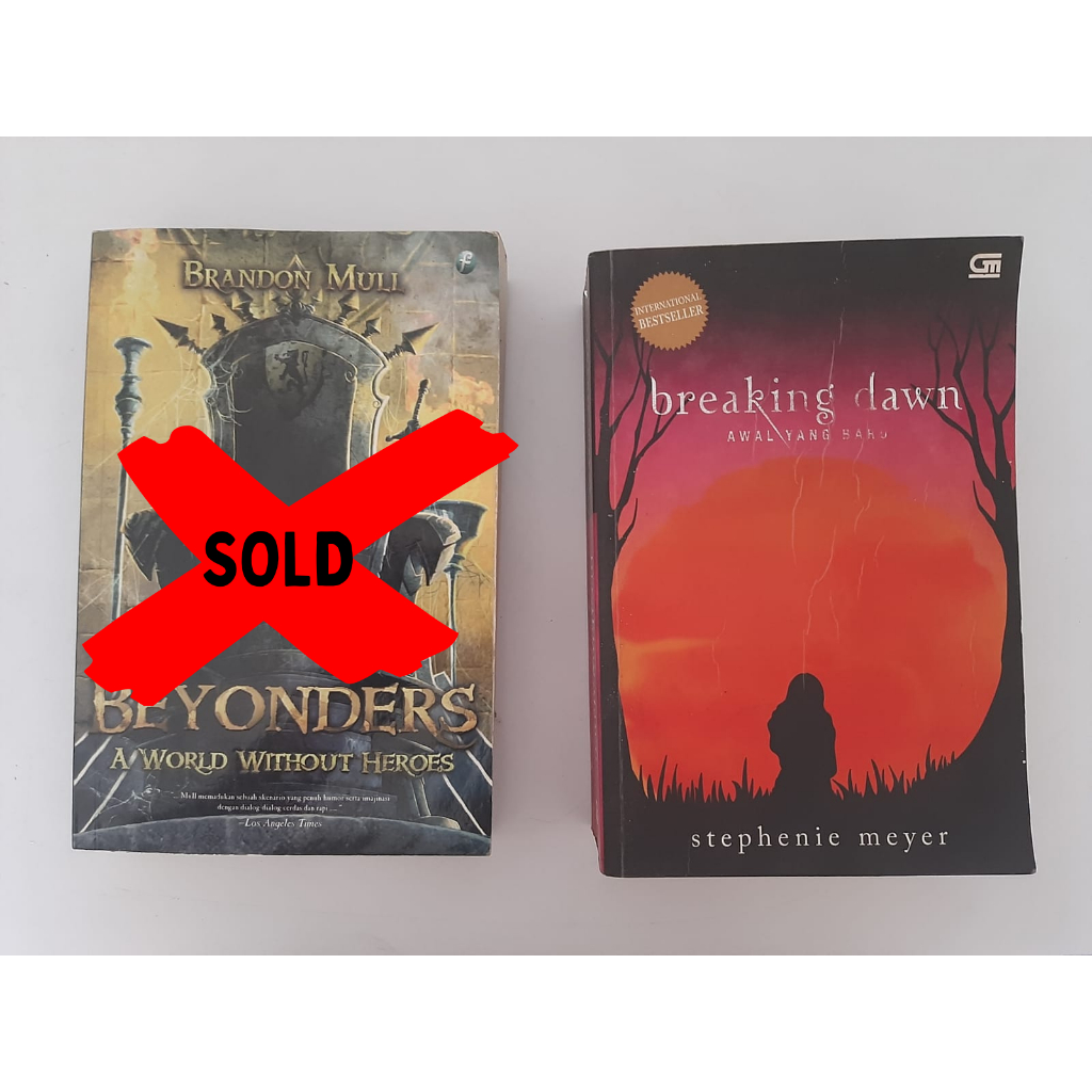 PRELOVED BUKU NOVEL / BUKU BEKAS / NOVEL BEKAS