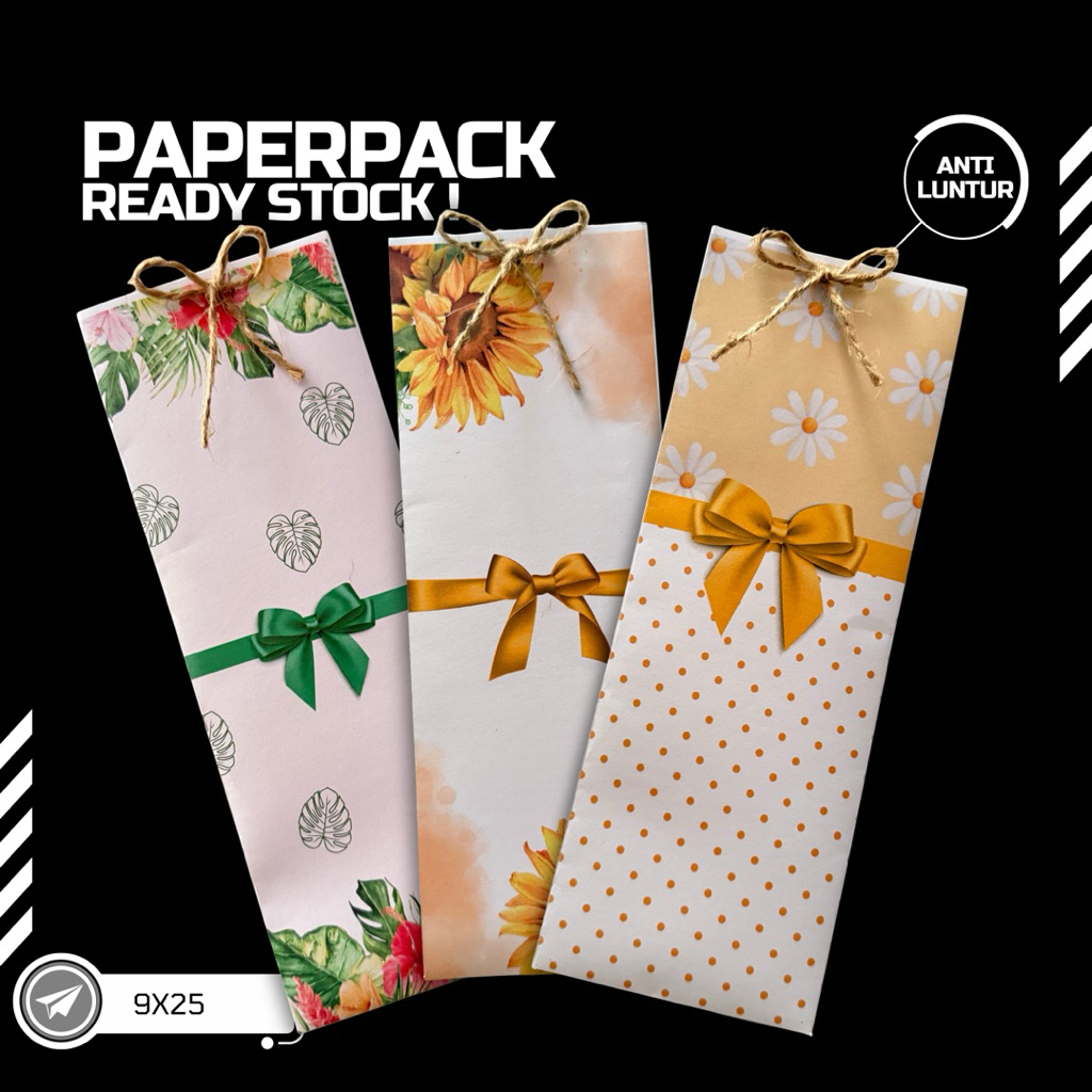 

CV. Berkah Kertas Jaya | Paperpack Souvenir Cantik Minimalis untuk Acara Hajatan Apapun 9X25
