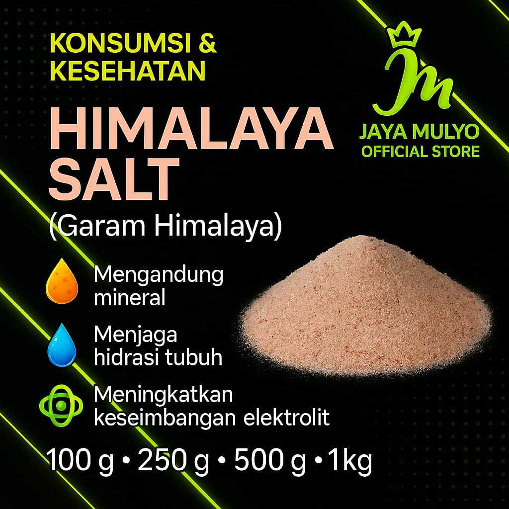 

Himalaya Salt 500 gr / Garam Himalaya