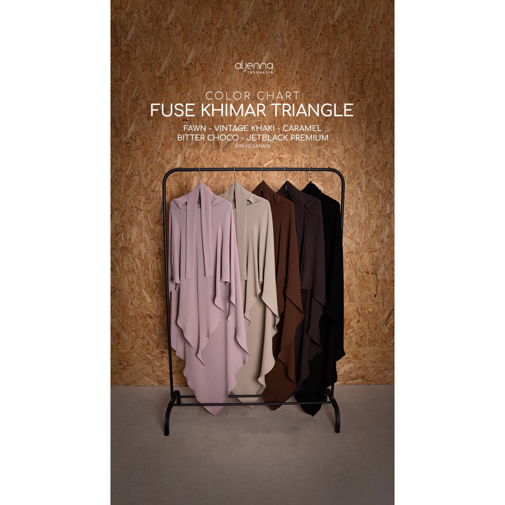 NWT Fuse Khimar Triangle Aljenna Fawn Vintage Khaki