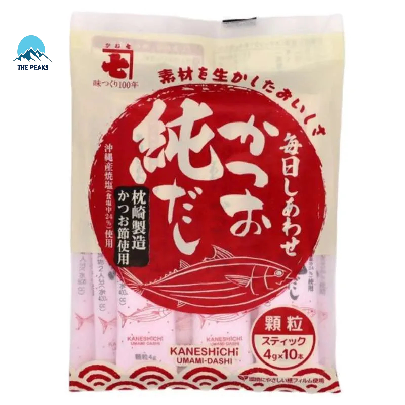 

(The Peaks) KANESHICHI KATSUO DASHI SEASONING 40GR/KANESHICHI KOMBU DASHI SEASONING 40GR