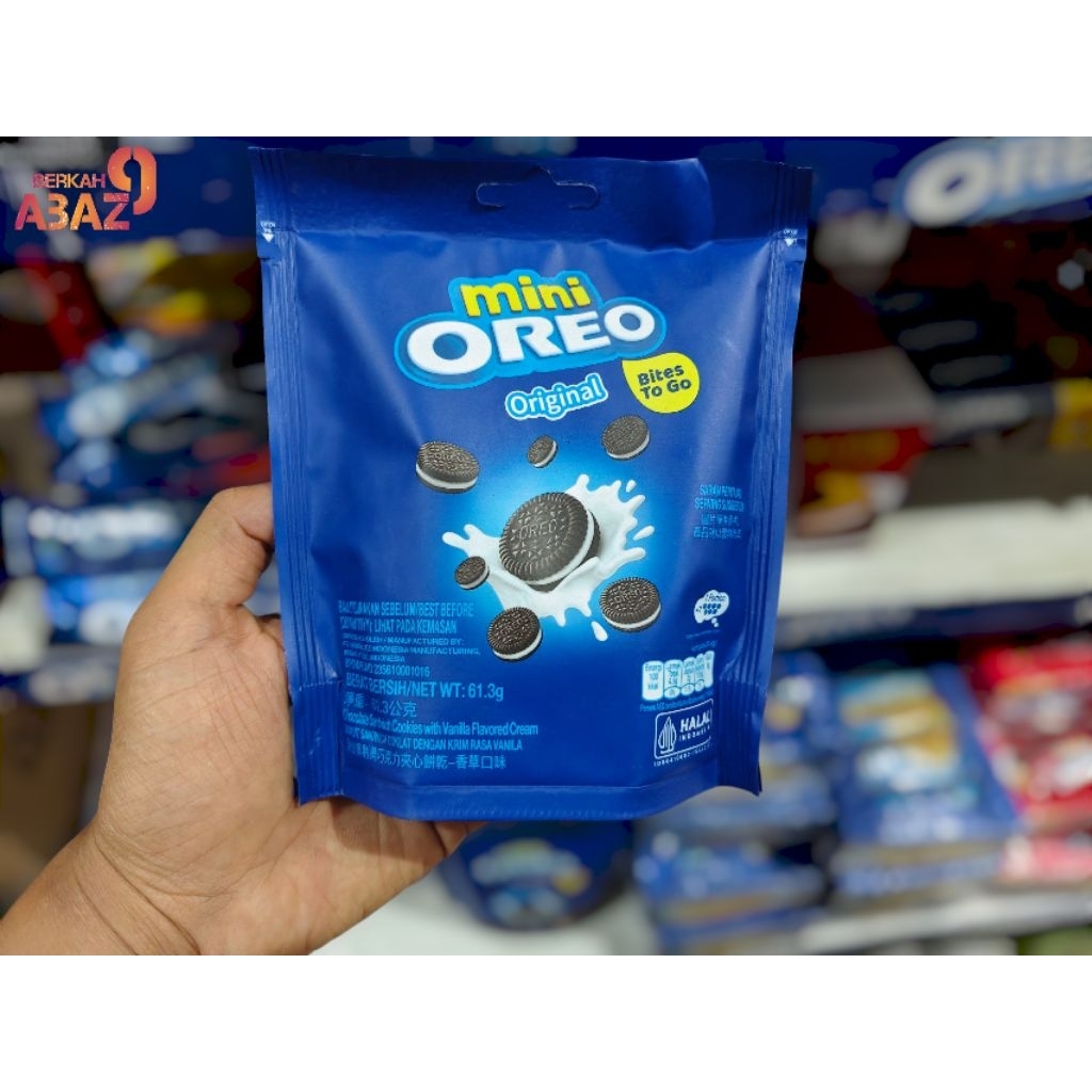 

Oreo Mini Biskuit Krim Coklat 61.3g