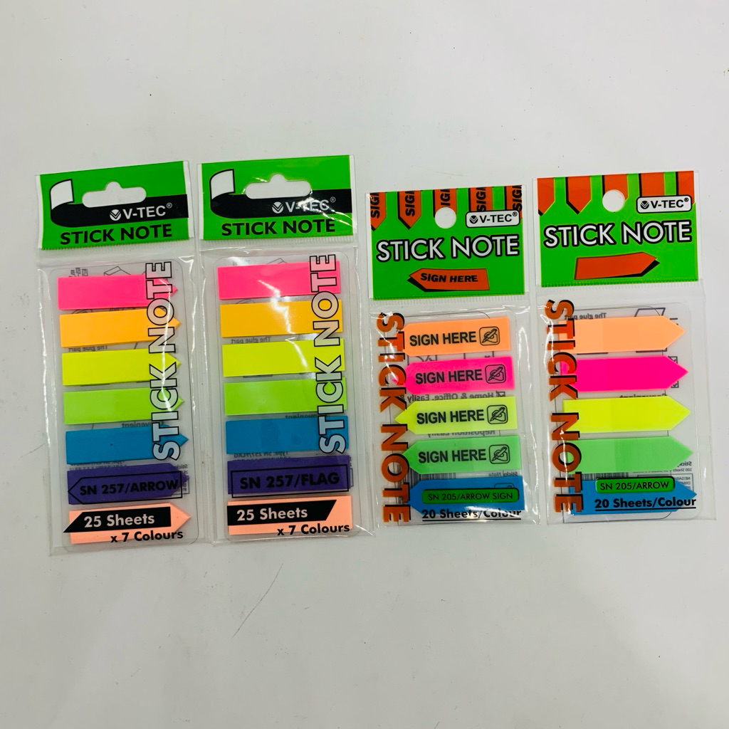 

Stick Note Penada Halaman Tanda Tangan Sign Here Tanda Panah