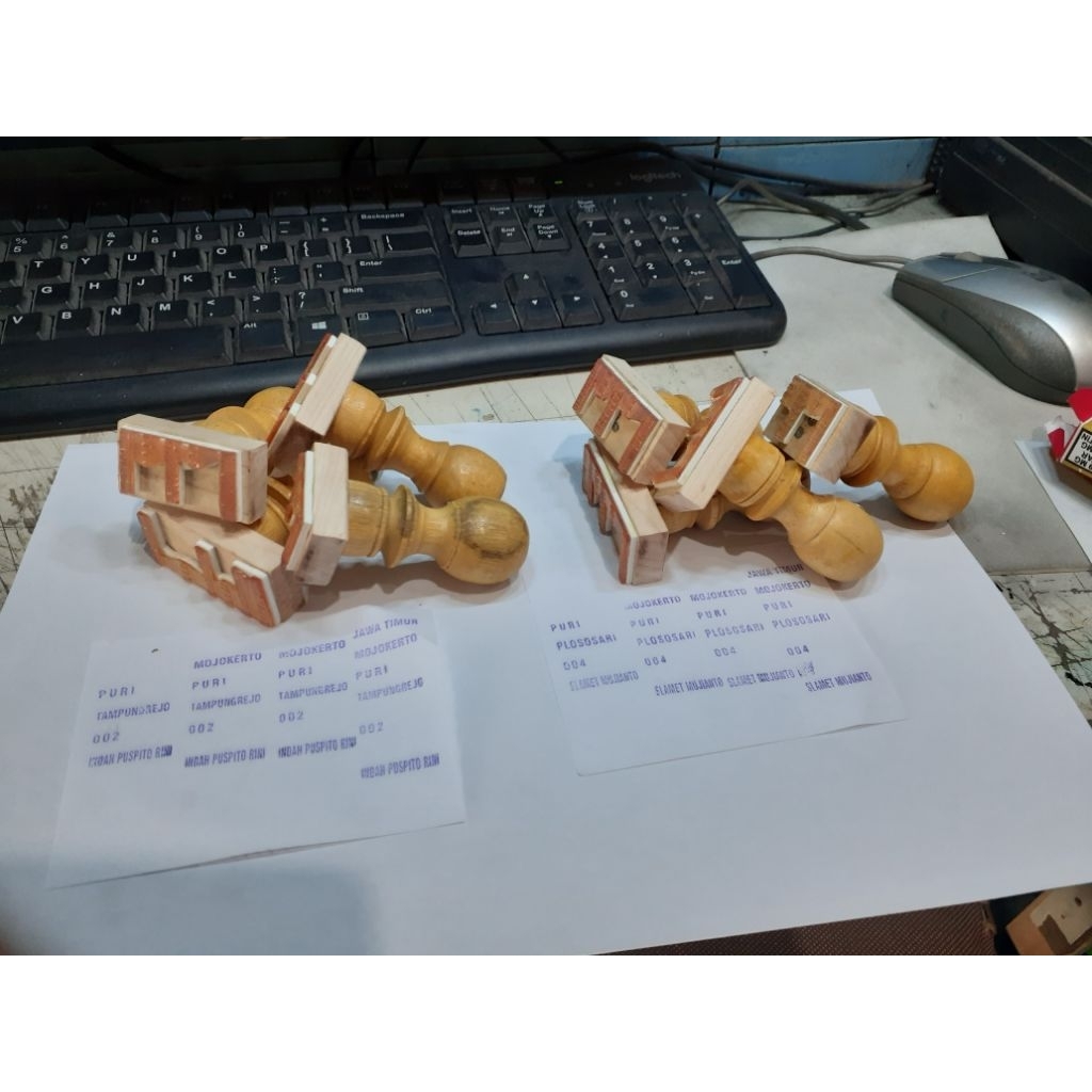 

stempel tanpa gagang