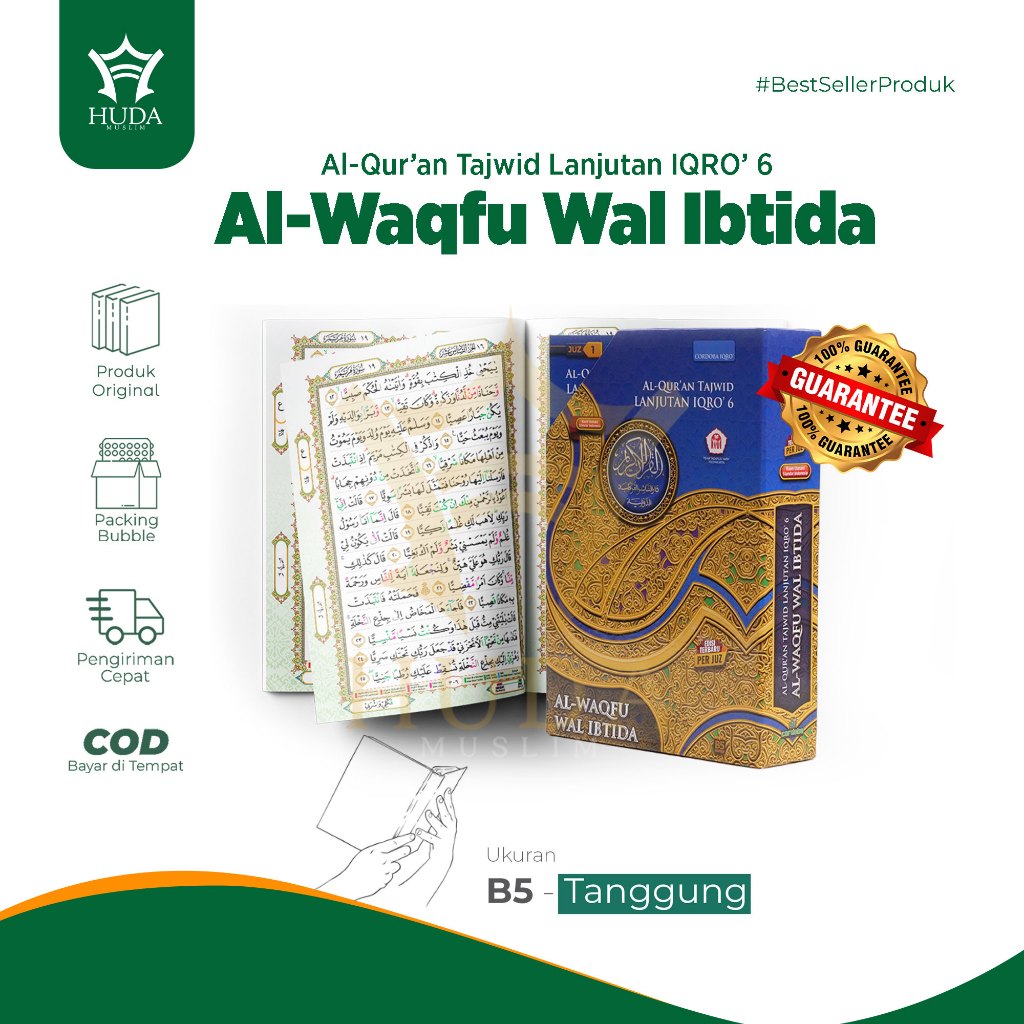 Al-Qur'an Per juz ukuran Besar B5 quran cordoba