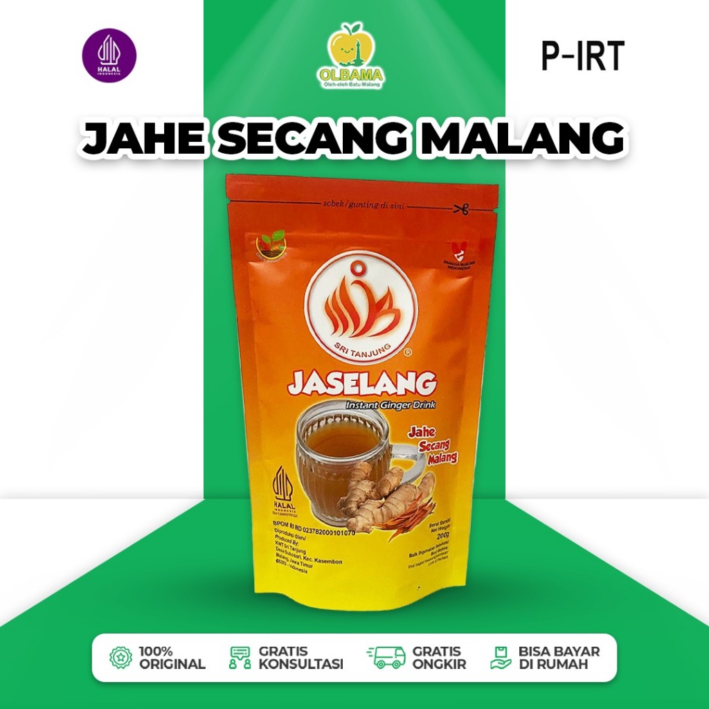 

Jahe Secang Malang Jaselang Instan Bubuk Oleh Oleh Khas Batu Malang | Minuman Herbal Asli 100%