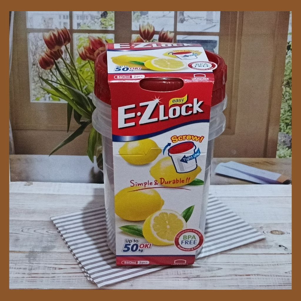 LocknLock EZ Lock 860ml 2 Pcs