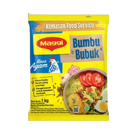 

Maggi Bumbu Bubuk Ayam 1kg – Kaldu Ayam Bubuk Serbaguna | Cocok untuk Masakan Berkuah