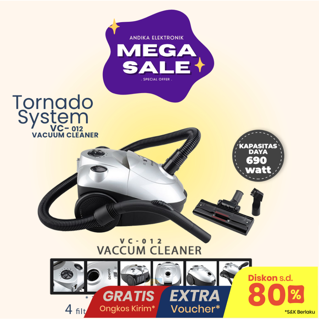 VACUUM CLEANER DENPOO VC 012