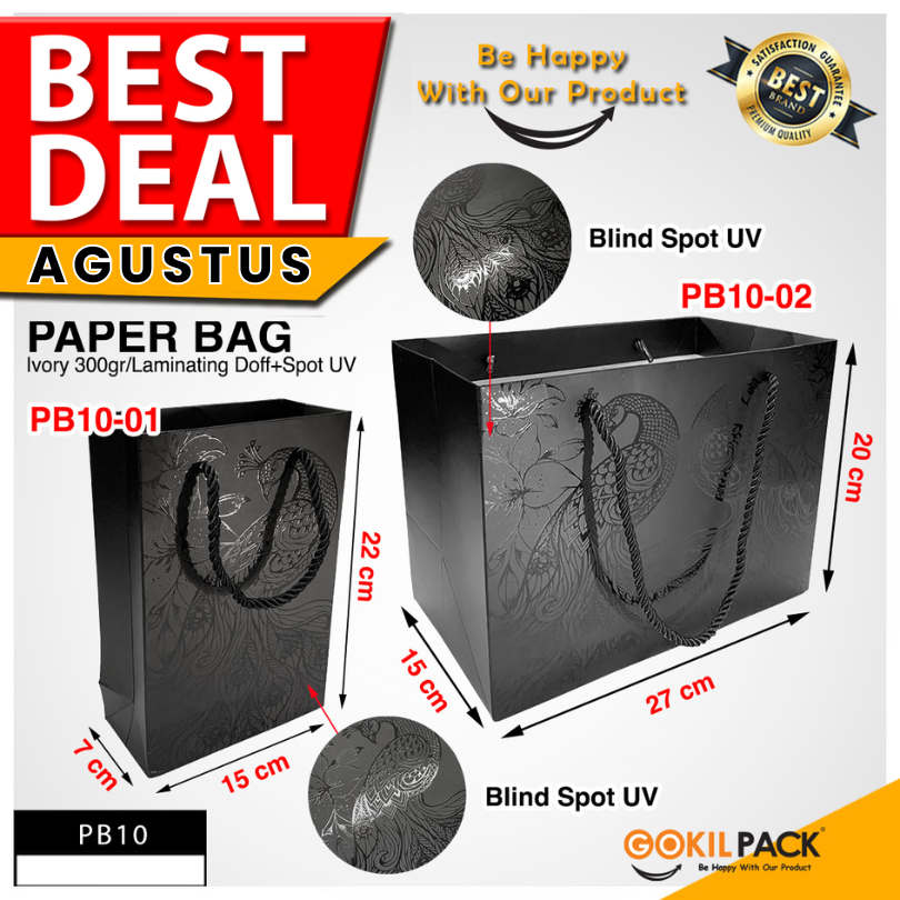 

Paper Bag Hadiah Jumbo / Premium Gift Bag / Tas Kado Jinjing / PB10