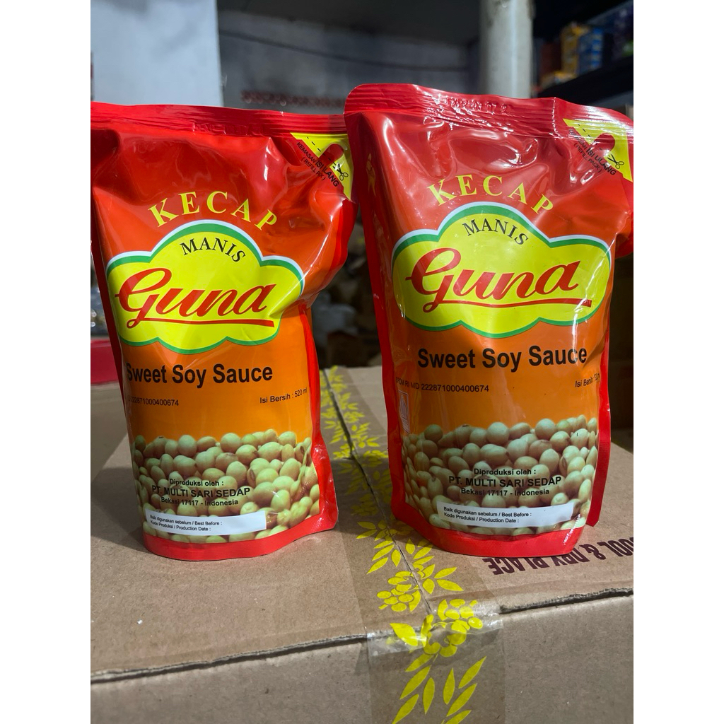 

Kecap Manis GUNA Refill 520ml – Kental, Manis, dan Hemat!