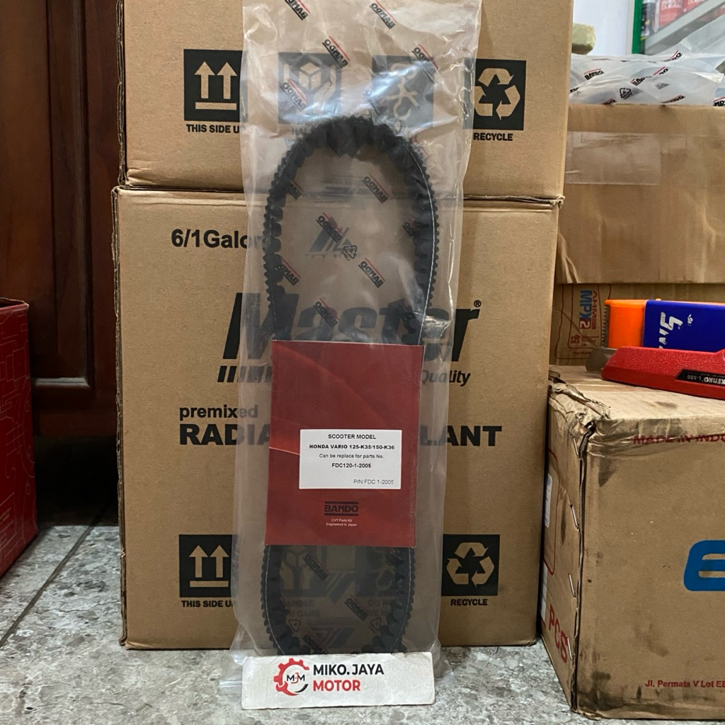 V-BELT ONLY VANBELT VARIO 125 LED / VARIO 150 ORIGINAL BANDO VBELT FANBELT